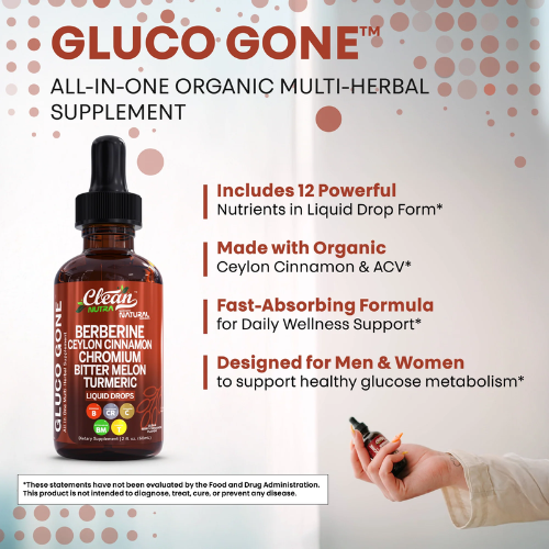 Gluco Gone Blood Sugar Regulating Drops